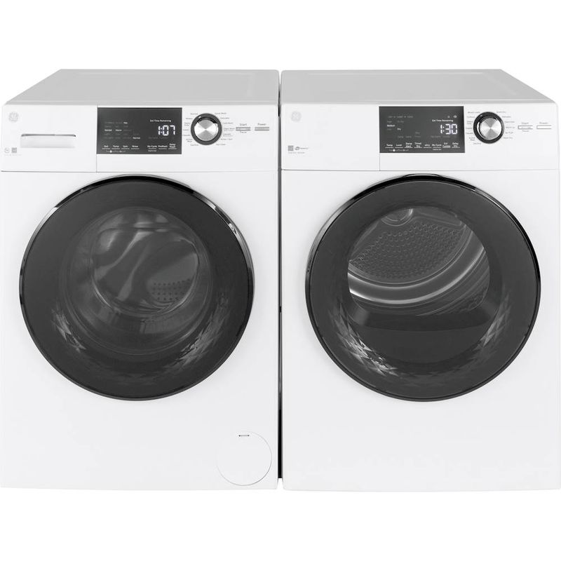 Alt View Zoom 16. GE - 4.3 Cu. Ft. 14-Cycle Electric Dryer - White