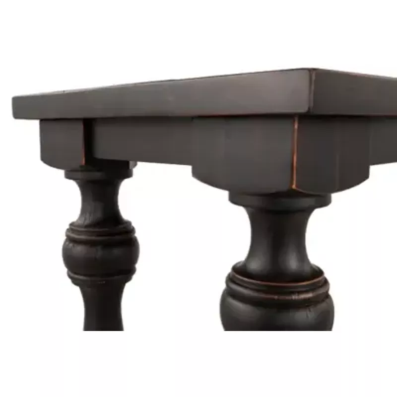 Black Mallacar Sofa Table