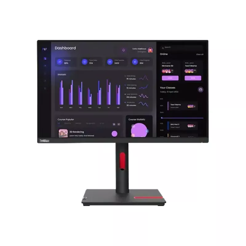 Lenovo ThinkVision T24i-30 - LED monitor - Full HD (1080p) - 24"