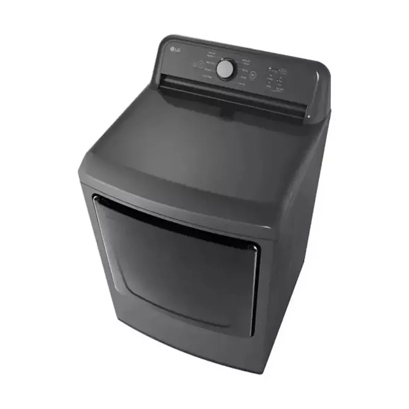LG 7.3 Cu. Ft. Black Front Load Smart Electric Dryer