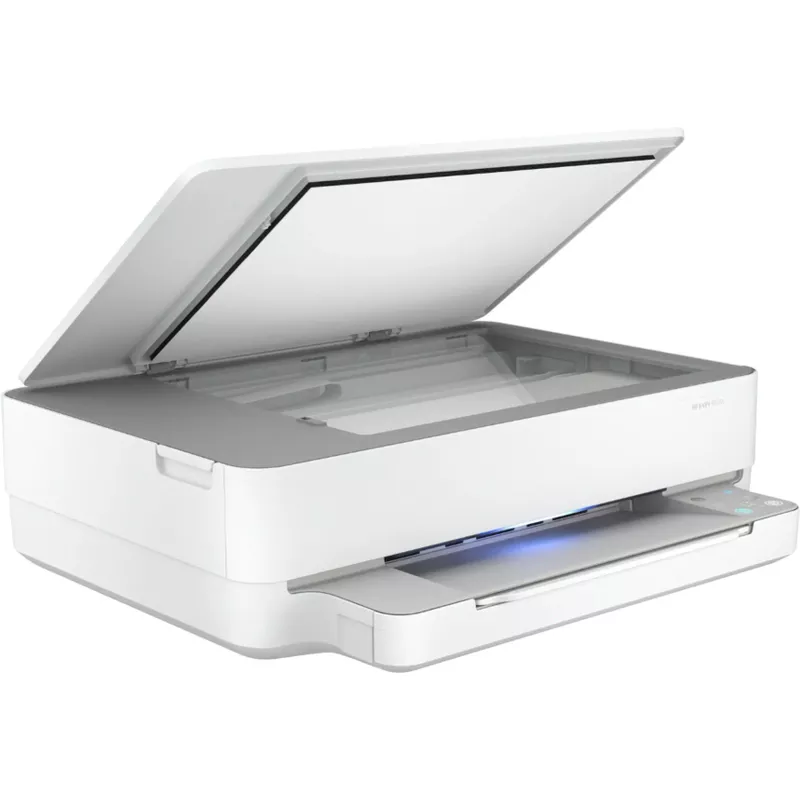 HP - ENVY 6055e Wireless Inkjet Printer with 3 months of Instant Ink Included with HP+ - White