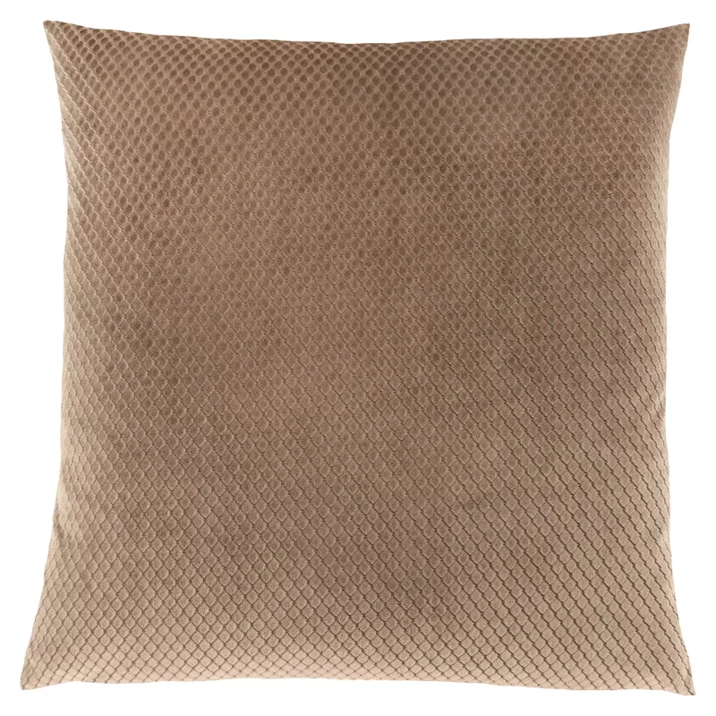 Pillows/ 18 X 18 Square/ Insert Included/ decorative Throw/ Accent/ Sofa/ Couch/ Bedroom/ Polyester/ Hypoallergenic/ Beige/ Modern