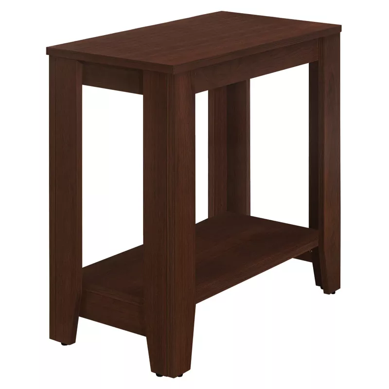 Accent Table/ Side/ End/ Nightstand/ Lamp/ Living Room/ Bedroom/ Laminate/ Brown/ Transitional