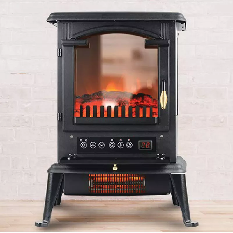 LifeSmart 3 Sided Flame View Infrared Heater Stove