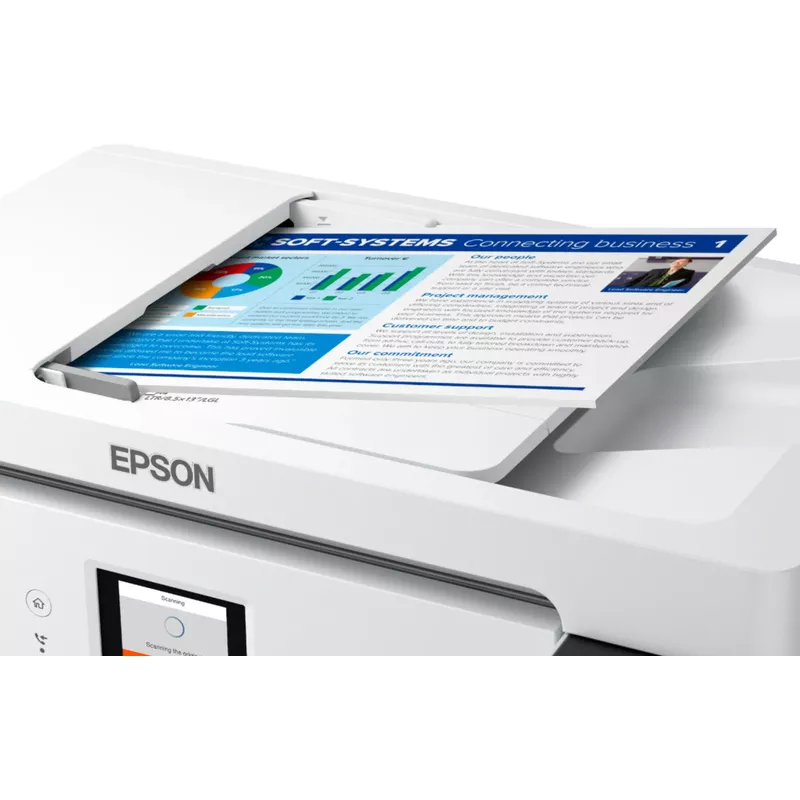 Epson - EcoTank ET-15000 Wireless All-In-One Inkjet Printer - White