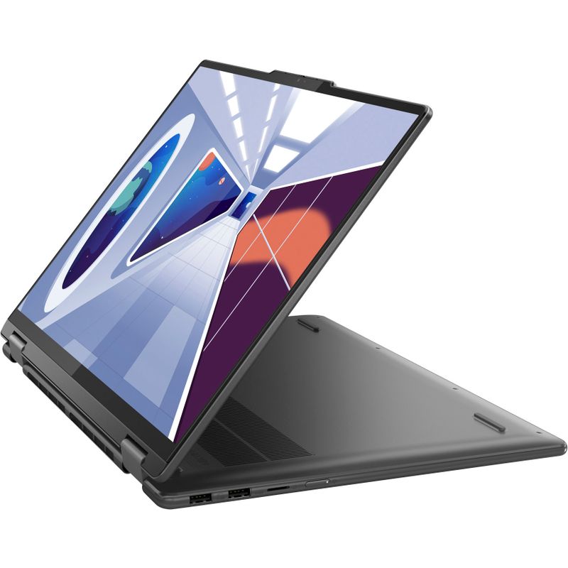 Alt View Zoom 1. Lenovo - Yoga 7i 16" WUXGA 2 in 1 Touch-Screen Laptop - Intel Core i5-1335U - 8GB Memory - 512GB SSD - Storm Grey