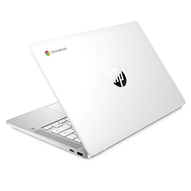 HP Chromebook 14" Laptop, Intel Celeron N4120 Processor, Intel UHD 600 Graphics, 4 GB RAM, 64 GB SSD, Chrome OS (14a-na0240nr, Ceramic...