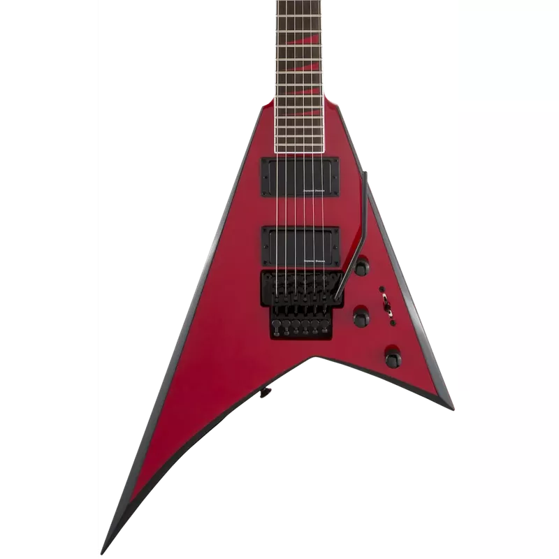 Jackson X Series Rhoads RRX24 Electric Guitar. Laurel FB, Red with Black Bevels