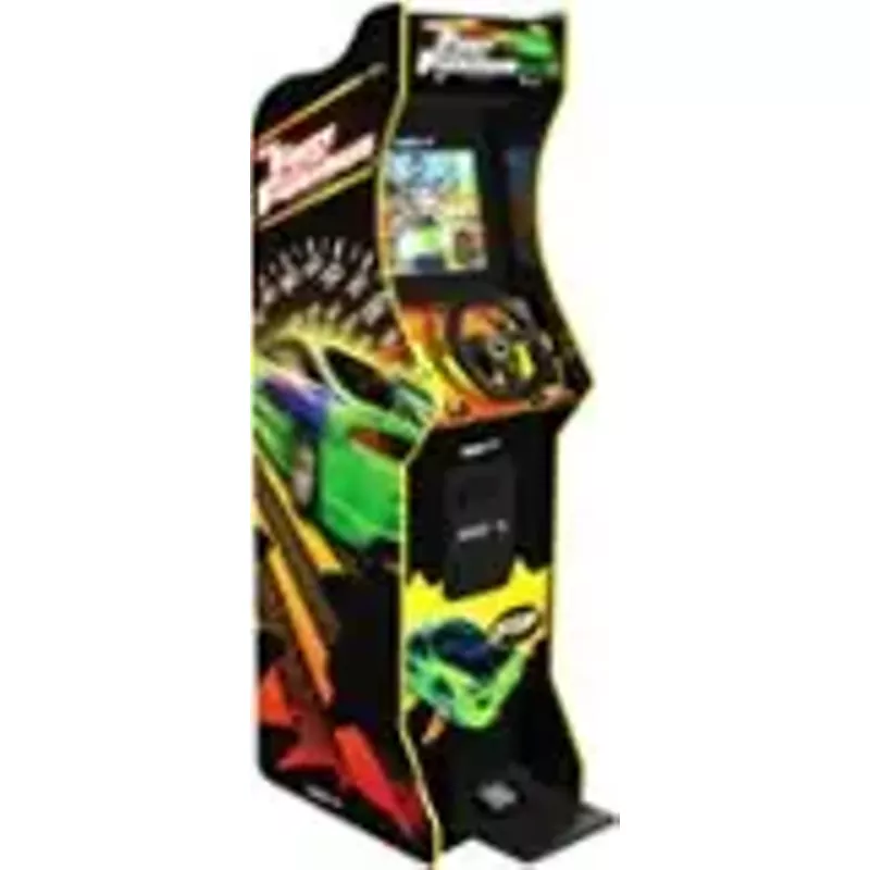 Arcade1Up - The Fast & The Furious Deluxe Arcade Game - Black