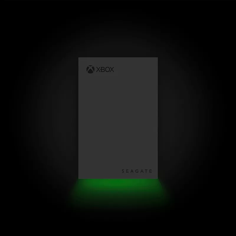 Seagate - Game Drive for Xbox 5TB External USB 3.2 Gen 1 Portable Hard Drive Xbox Certified with Green LED Bar - Black