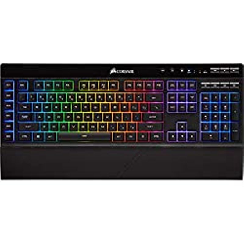 CORSAIR - Gaming K57 RGB Bluetooth Keyboard with RGB Back Lighting - Black