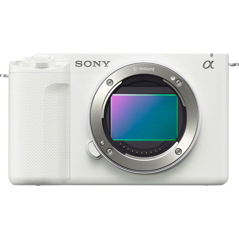 Angle Zoom. Sony - Alpha ZV-E1 Full-frame Vlog Mirrorless Lens Camera (Body Only) - White