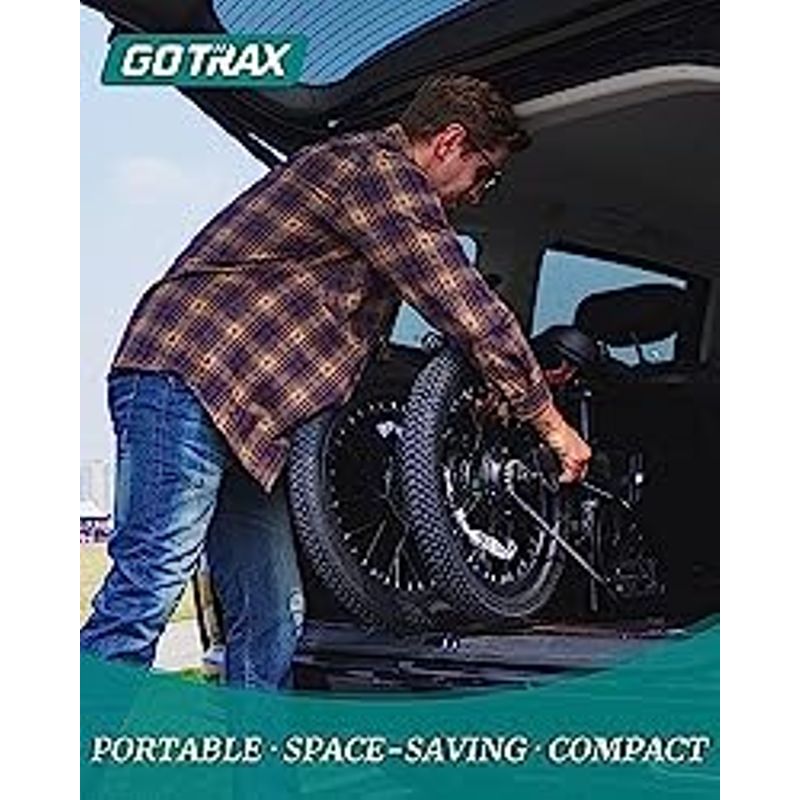 Gotrax F1 20" Folding Electric Bike for Adults, 20Mph Power by 350W, Weighs Only 45lbs, 48V Removable Battery and Smart LCD Display, 5...