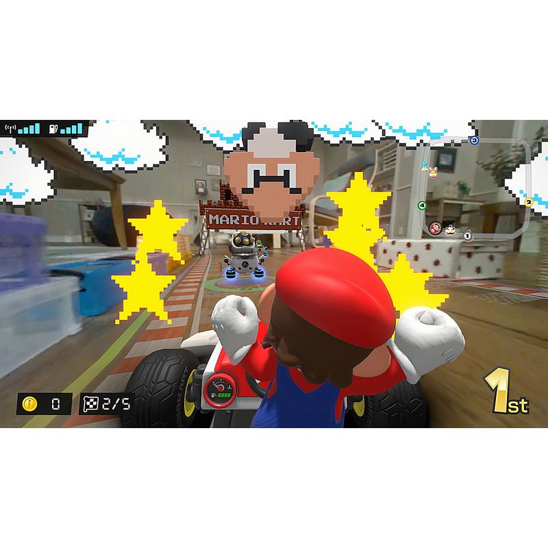 Alt View Zoom 18. Mario Kart Live: Home Circuit - Mario Set Mario Edition - Nintendo Switch, Nintendo Switch Lite