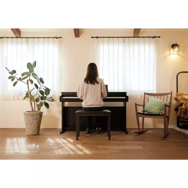 Kawai KDP120 88-Key Digital Piano with Bench, Premium Rosewood