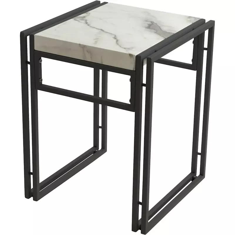 ürb SPACE - Urban Small Dining Table Set - Black With White