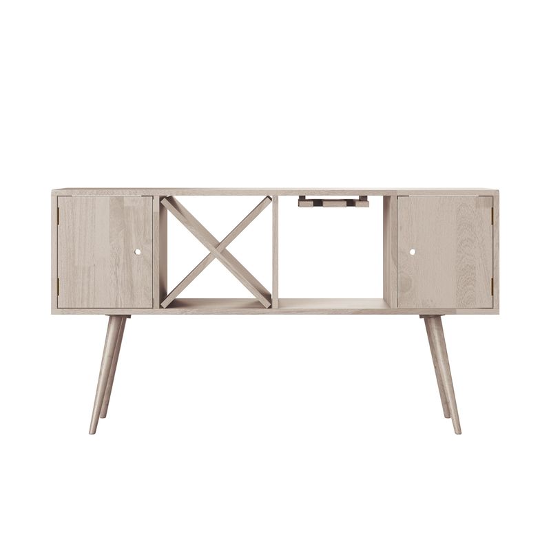 Carson Carrington Shorewood Mid-Century Modern Wood Sideboard - Brown