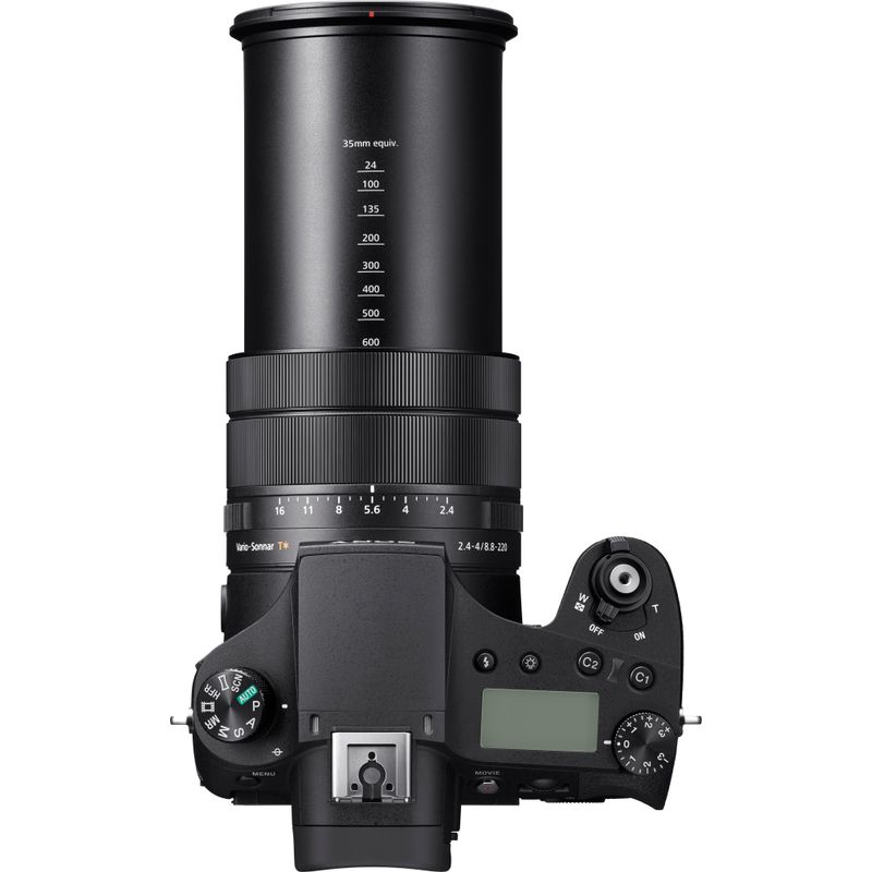 Alt View Zoom 13. Sony - Cyber-shot RX10 IV 20.1-Megapixel Digital Camera - Black