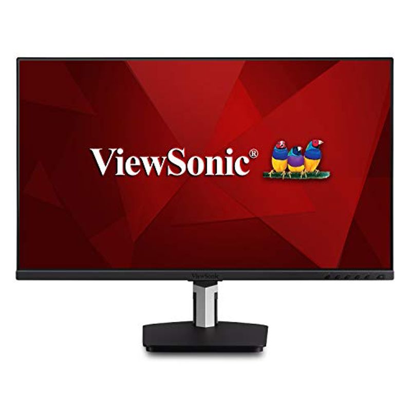 ViewSonic TD2455 24 Inch 1080p IPS 10-Point Multi Touch Screen Monitor with Advanced Dual-Hinge Ergonomics USB C HDMI and DisplayPort Out