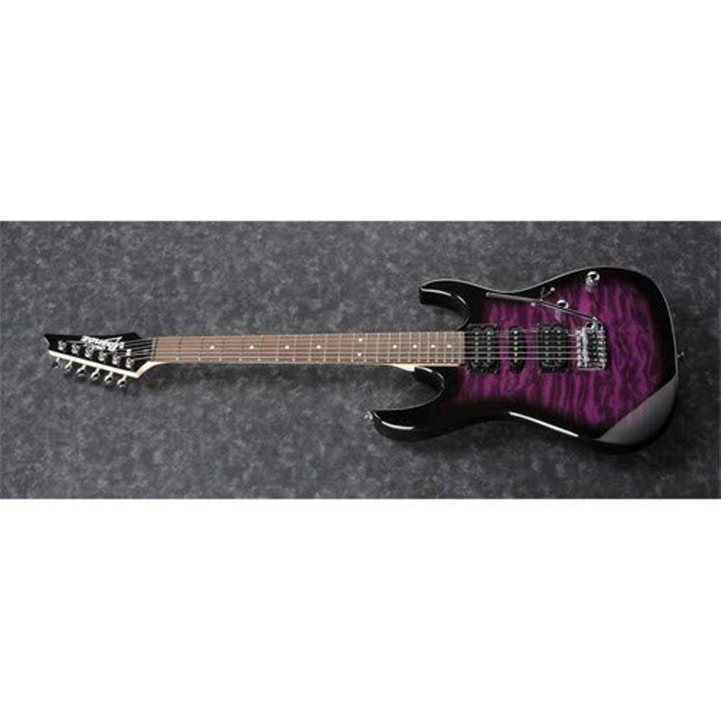 Ibanez GIO RX Series GRX70QA Electric Guitar, Rosewood Fingerboard, Transparent Violet Sunburst