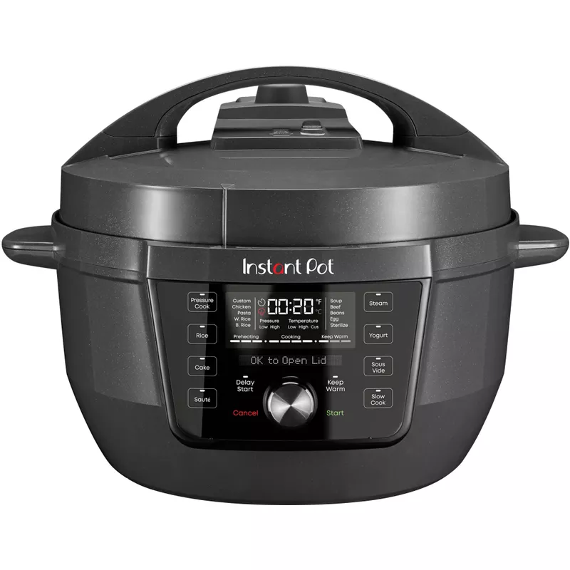 Instant Pot - RIO WIDE Plus 7.5Qt 7-in-1 Electric Pressure Cooker & Multi-Cooker - Black