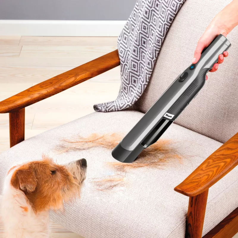 Shark - WV201 WANDVAC Cordless Hand Vac, Lightweight at 1.4 lbs. with Charging Dock, One-Touch Empty for Car & Home - Slate