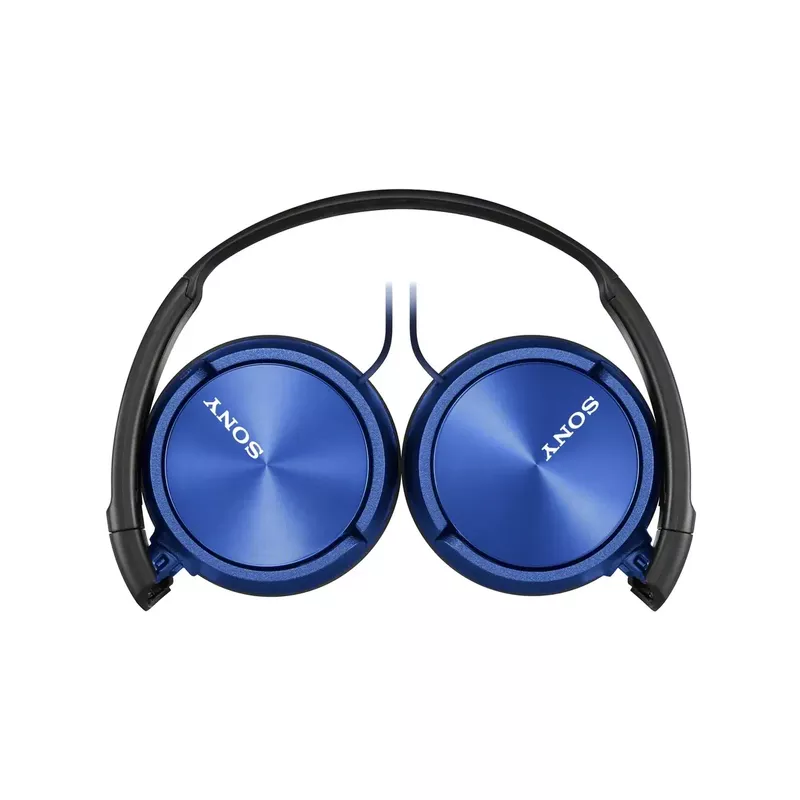 Sony Full Size Stereo Headphones w/ In-line Mic Blue