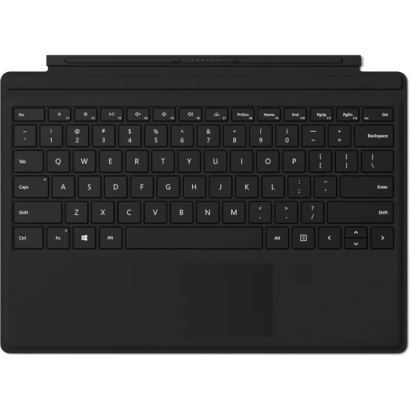 Microsoft Surface Pro Fingerprint Signature Type Cover, Black