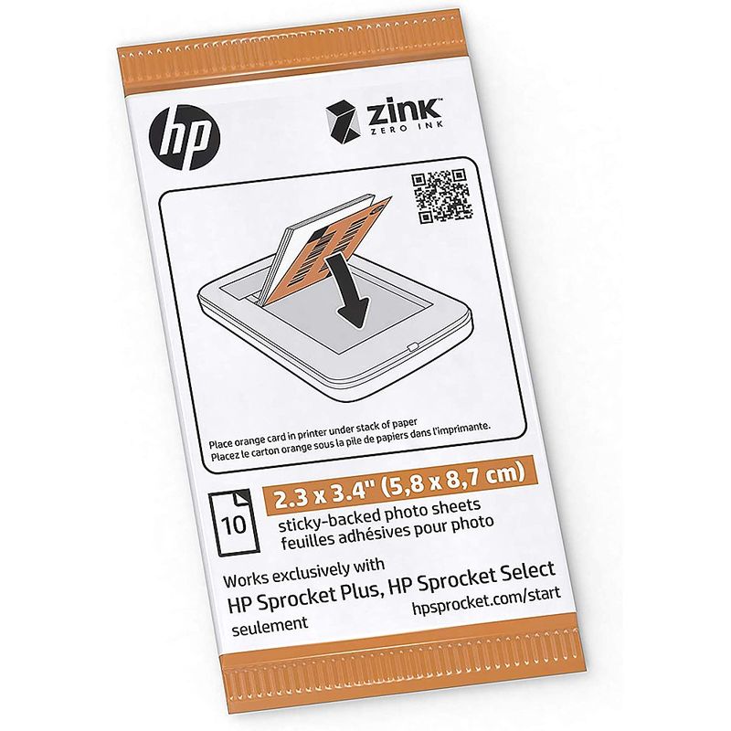 Alt View Zoom 12. HP - Sprocket 2.3x3.4" Zink Photo Paper (50 Sheets)