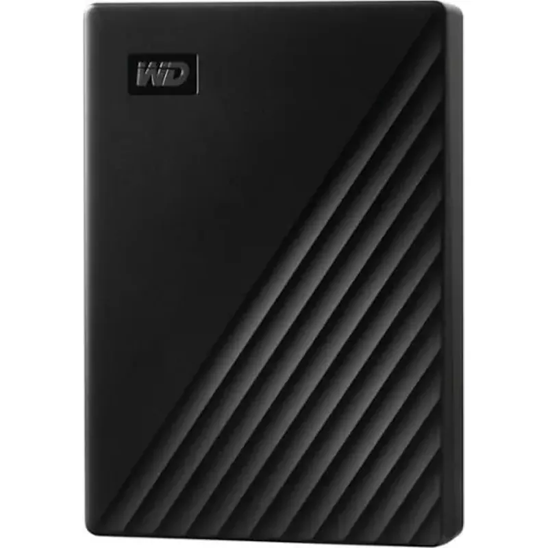 WD - My Passport 5TB External USB 3.0 Portable Hard Drive - Black