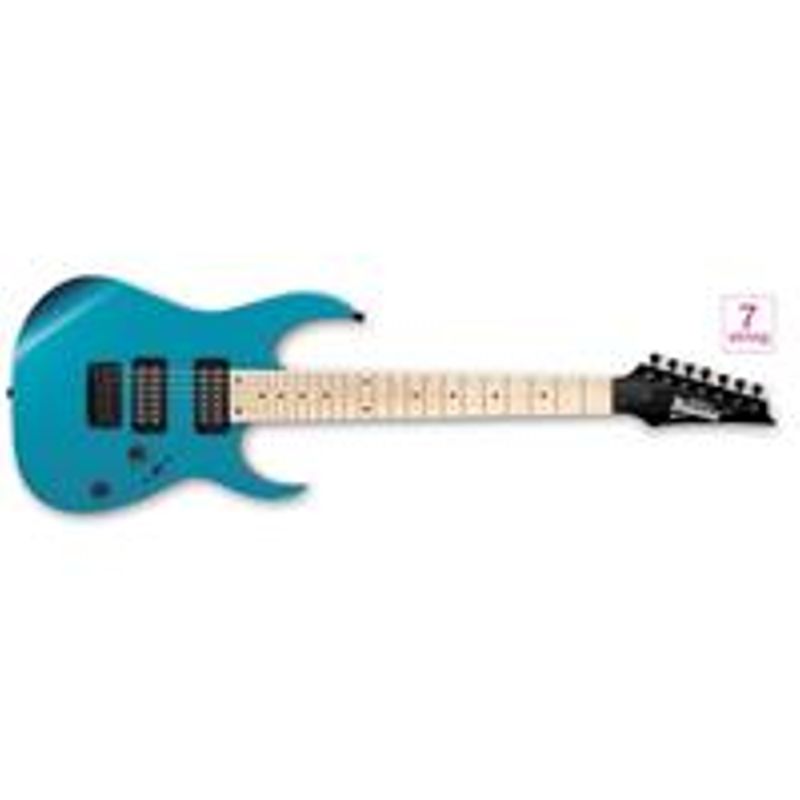 Ibanez GRG7221M GIO 7-String Electric Guitar, Metallic Light Blue