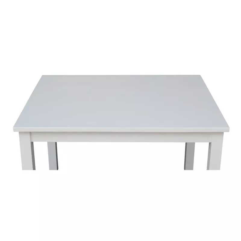 Mission Solid Wood Children's Table - White