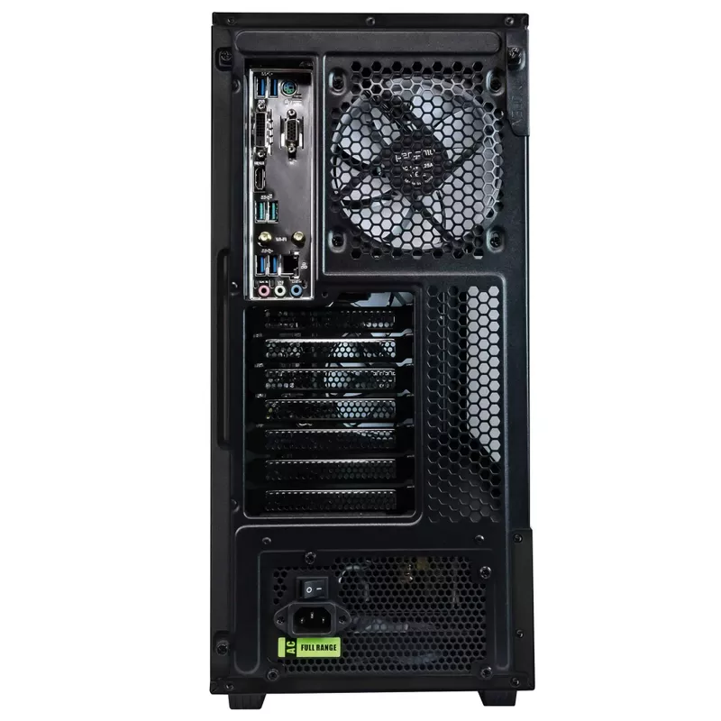 Periphio Reaper Gaming PC Computer ,  AMD Ryzen 5 5600G ,  Radeon Vega 7 Graphics ,  1TB Solid State (SSD) ,  16GB DDR4 RAM ,  Windows 11 ,  RGB Battlestation Gaming Bundle