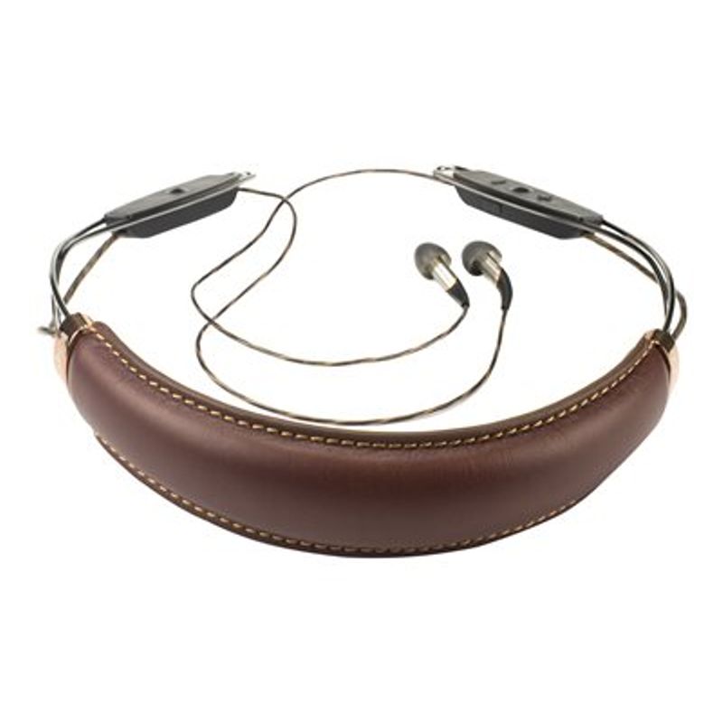 Klipsch X12 Neckband Bluetooth In-Ear Headphones with cVc Mic, 5Hz to 19kHz Frequency Response, Brown