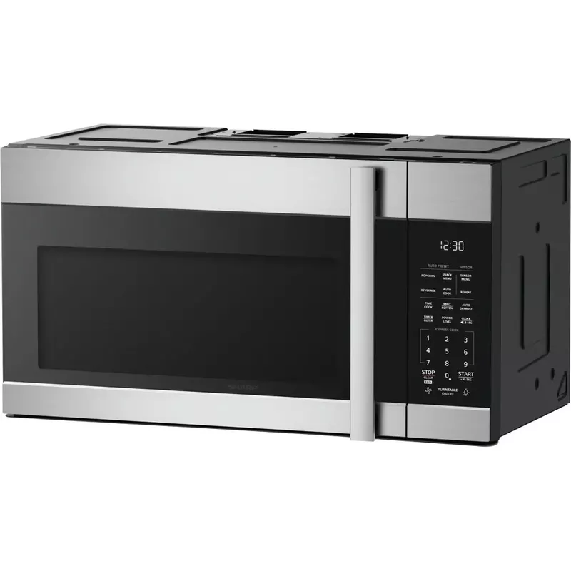 Sharp - 30" / 1.7 CF Over-the-Range Microwave Oven