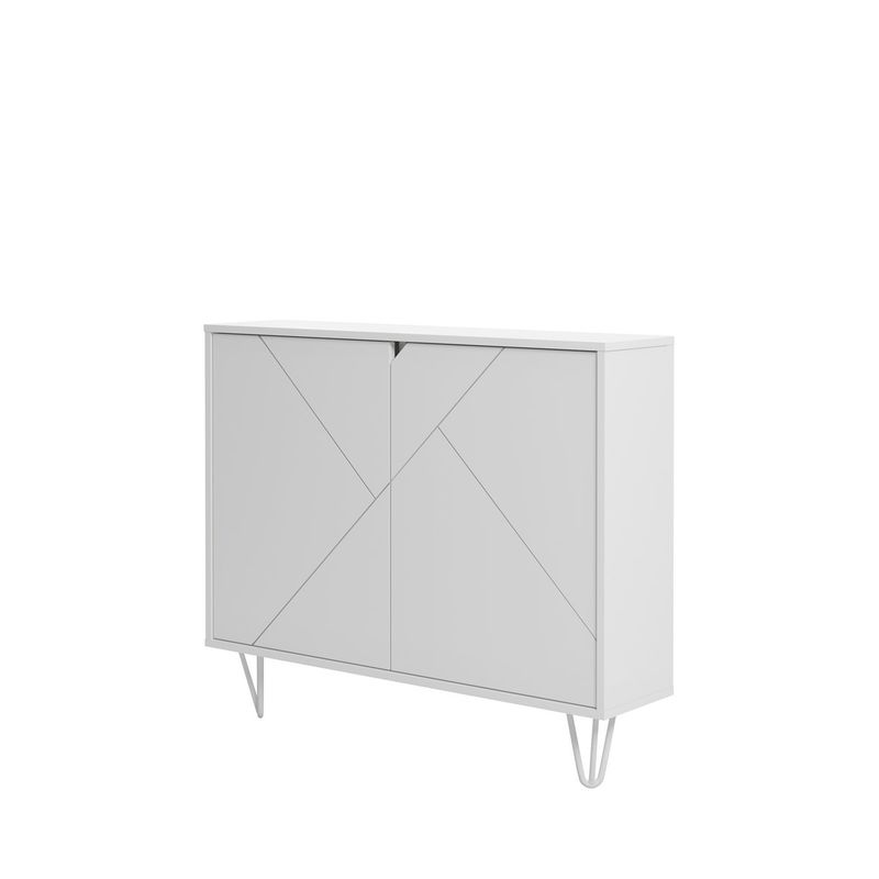 Nexera Slim 2-Door Cabinet - Multi