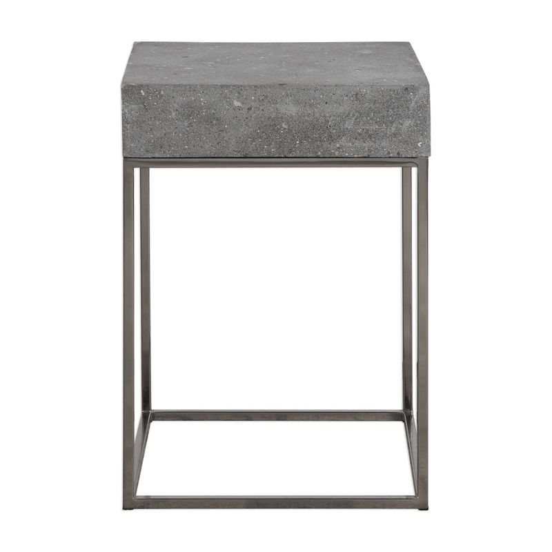 Uttermost Jude Concrete Accent Table - Accent Table