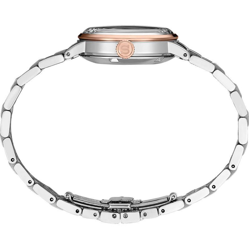 Seiko Presage Cocktail Time Womens Watch - Stainless/Rose Gold