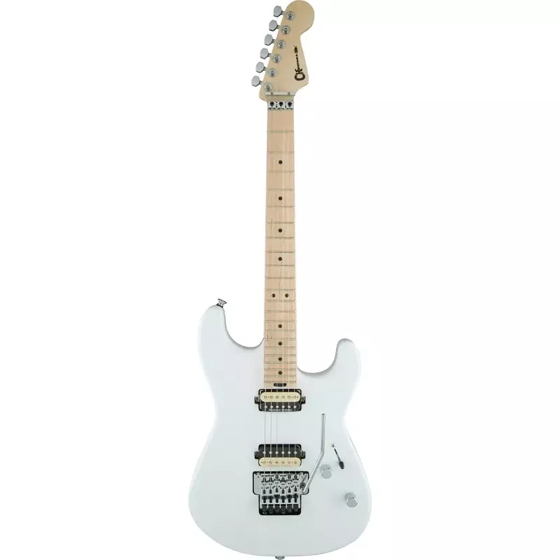 Charvel Pro-Mod San Dimas Style 1 HH FR Electric Guitar. Maple FB, Snow White