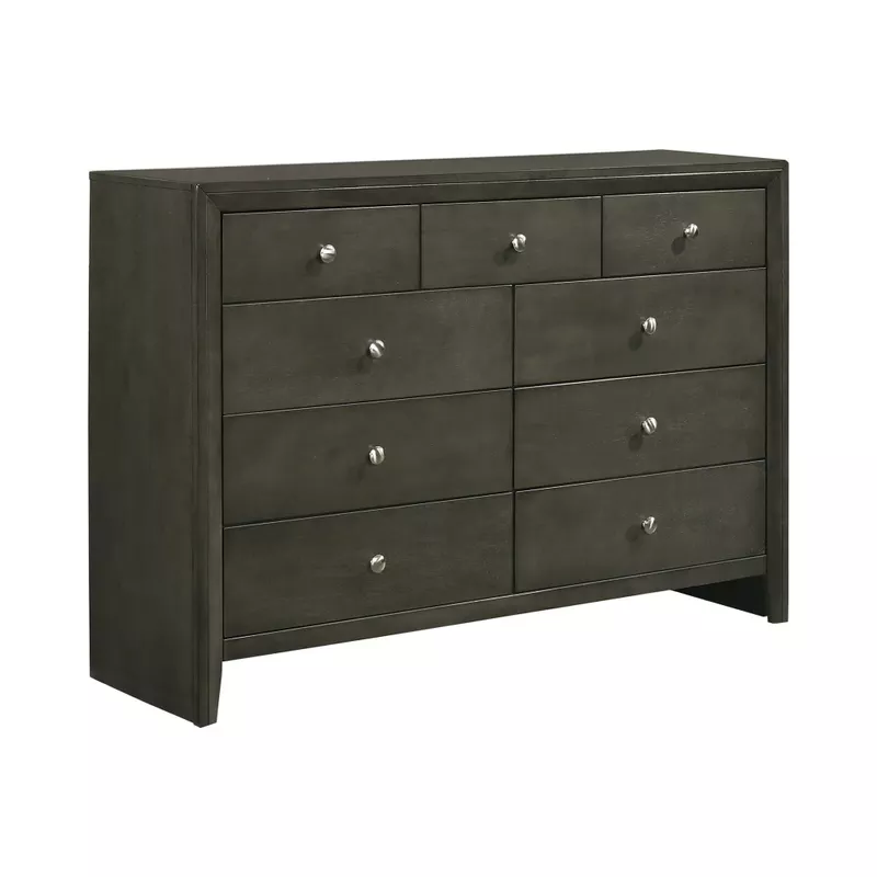 Serenity 9-drawer Dresser Mod Grey