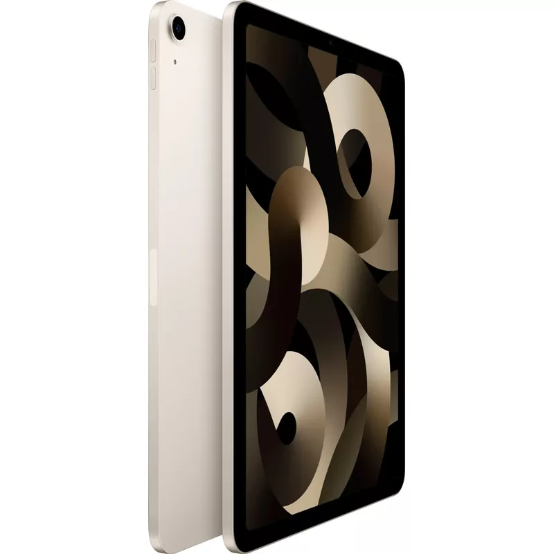 Apple 10.9-Inch iPad Air Latest Model (5th Generation) with Wi-Fi 64GB Starlight