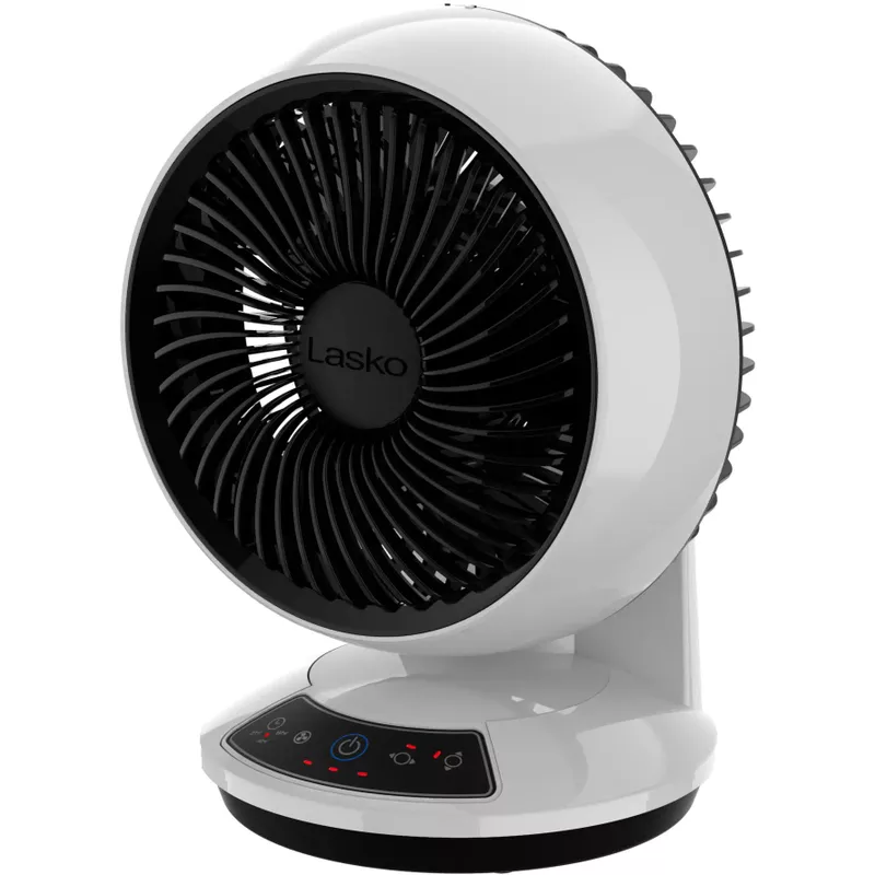 Lasko - Whirlwind Orbital Motion Air Circulator Fan with Timer and Remote Control - White