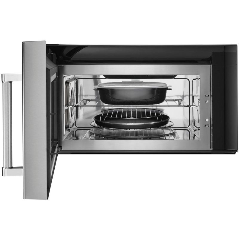 Alt View Zoom 12. KitchenAid - 1.9 Cu. Ft. Convection Over-the-Range Microwave with Sensor Cooking - Stainless steel