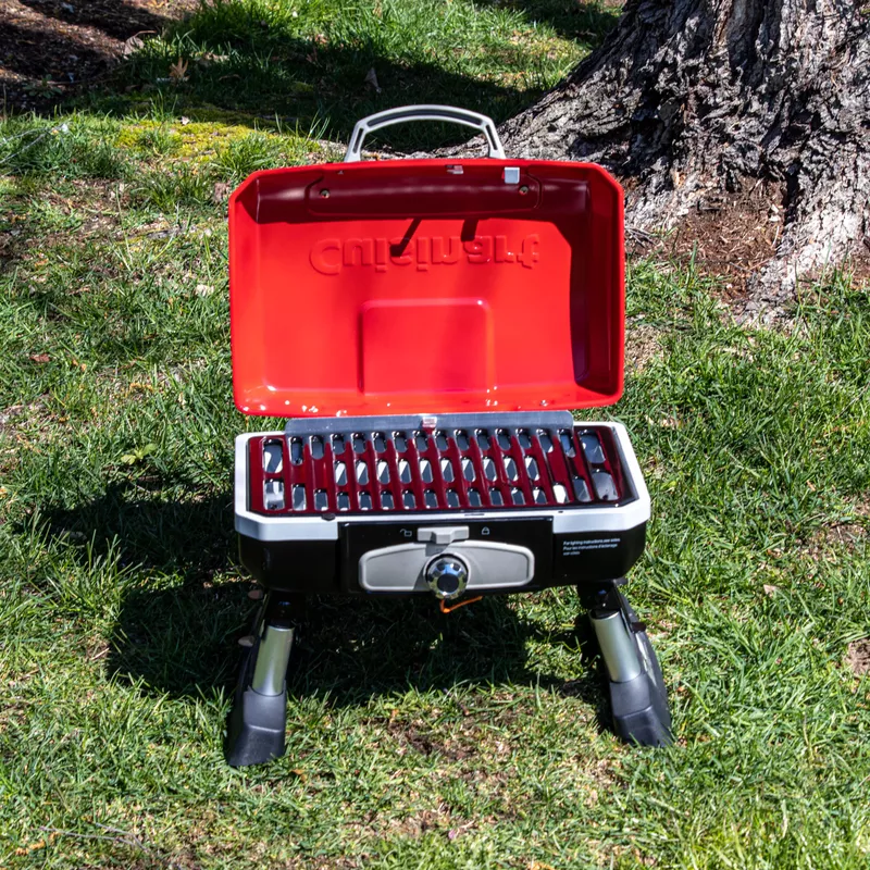 Cuisinart - Portable Tabletop Gas Grill Red
