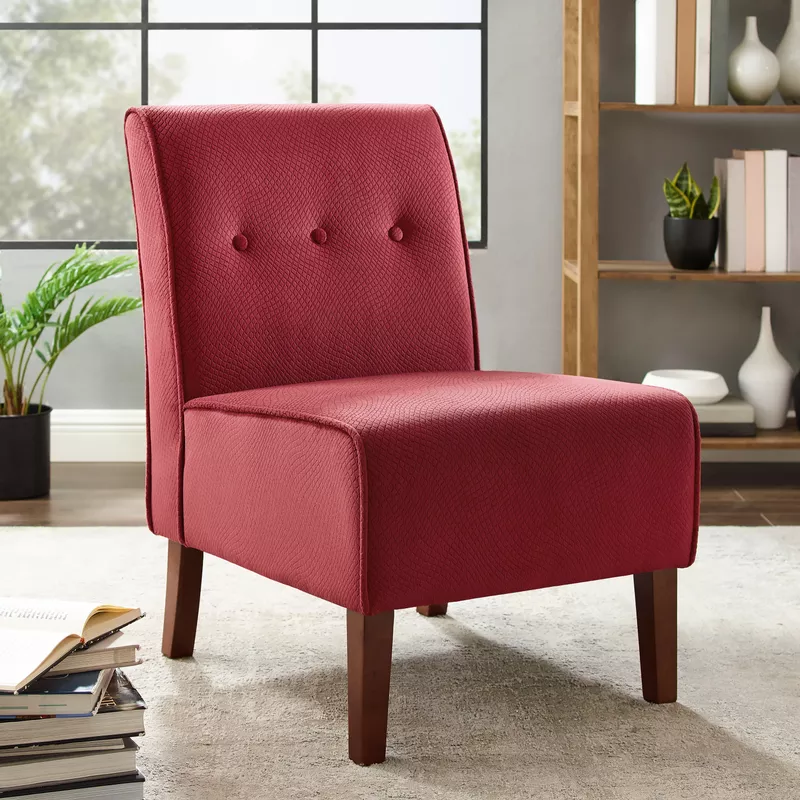 Charlene Accent Chair Red