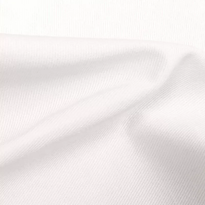 Skyline Furniture Twill White Shirred Notch Headboard - Full