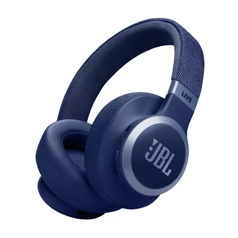 JBL - Live 770NC True ANC Wireless Over Ear Headphones Blue