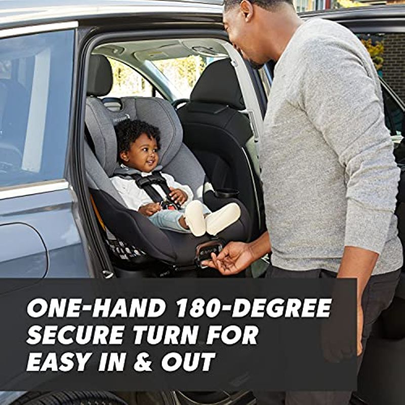 Baby Jogger City Turn Convertible Car Seat, Onyx Black