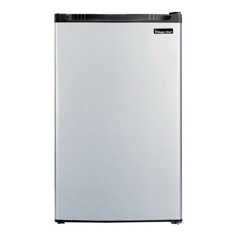 Magic Chef 4.4 cu. ft. Stainless Compact Refrigerator