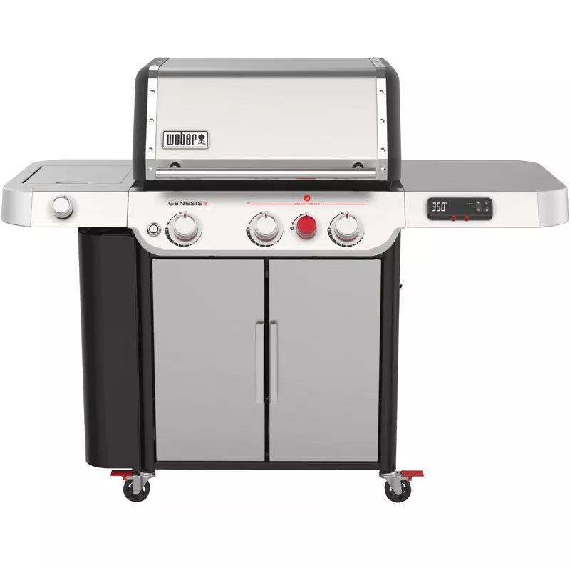 Weber - Genesis Gas Grill SX-335 Propane Gas Grill - Stainless Steel